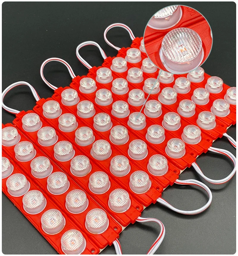 20pcs 3 6 LED Module Lights 12V Outdoor Injection Waterproof for Advertisement Shop Signboard Letter Light-box Decor Wholesale