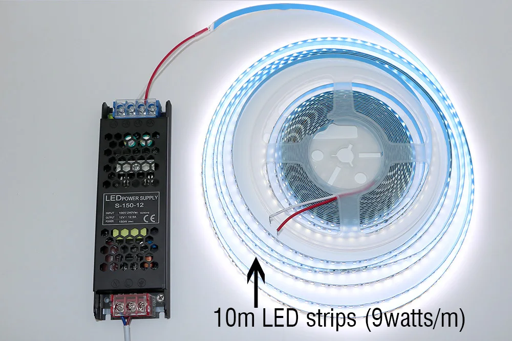 Constant Voltage Power Supply 48W 60W 100W 150W 200W 300W 400W Thin Driver For LED Strips DC 12V / 24V Lighting Transformers
