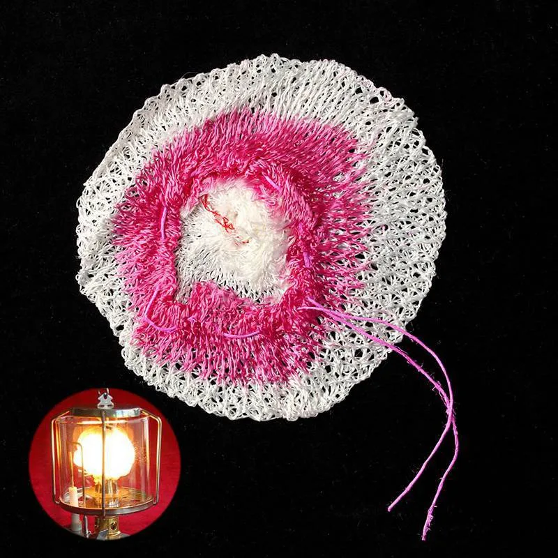 10pcs 50mm/100mm Gas Lantern Mantles Kerosene Gas Lamp Cover Durable Mesh Camping Lamp Pressure Lamp Mantles Spare Parts