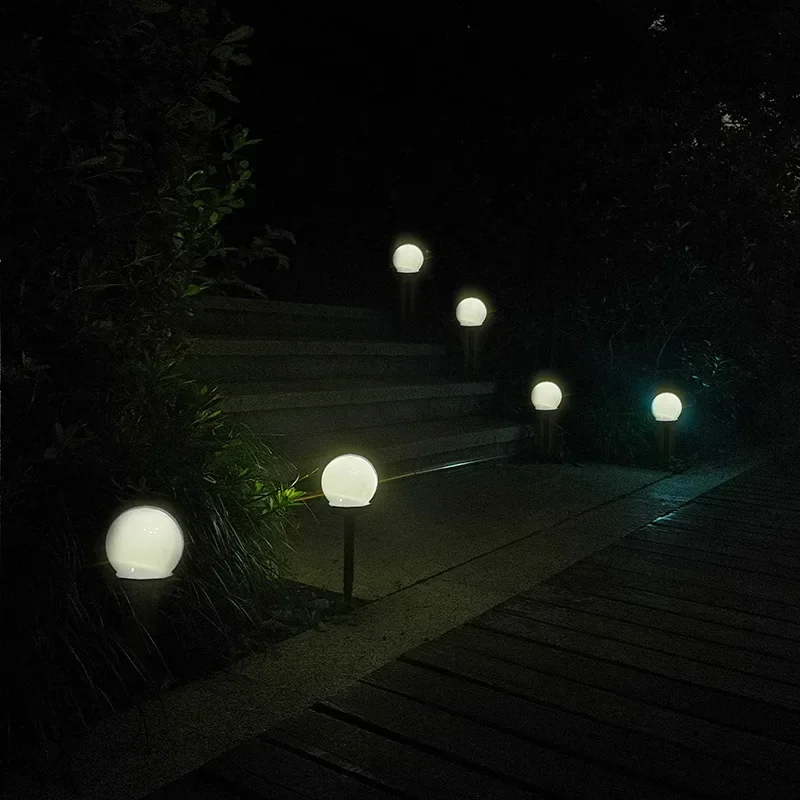Heinast Solar LED Bulb Light Energy House Lamp Waterproof Outdoor Garden Light Street Solar Panel Ball Lights Lawn Yard Lamp