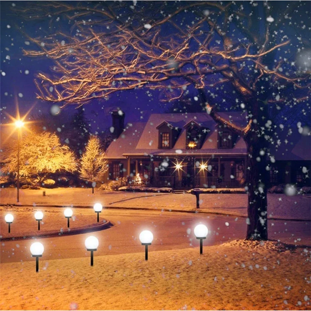 Heinast Solar LED Bulb Light Energy House Lamp Waterproof Outdoor Garden Light Street Solar Panel Ball Lights Lawn Yard Lamp