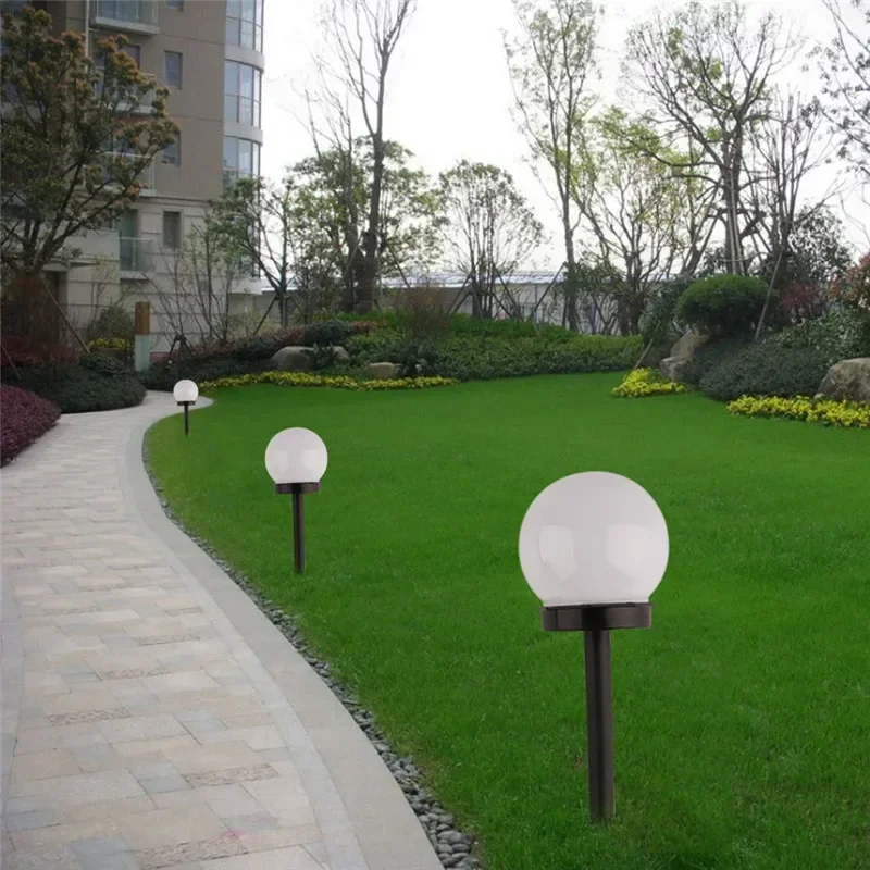 Heinast Solar LED Bulb Light Energy House Lamp Waterproof Outdoor Garden Light Street Solar Panel Ball Lights Lawn Yard Lamp