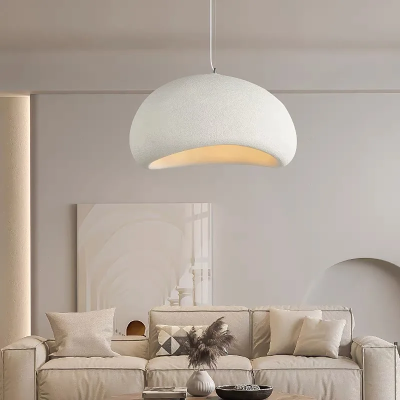 Modern LED Ceiling Chandelier Lights for Living Room Bedroom Dining Room Pendant Lights Nordic Wabi Sabi Home Decor Hanging Lamp