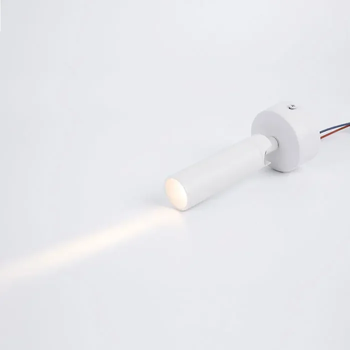 3°/8°/15°/ Narrow Beam Ceiling Spotlights 3W 5W Industrial Surface Mount Pin Spot Light for Jewelry Museum Gallary Picture Light