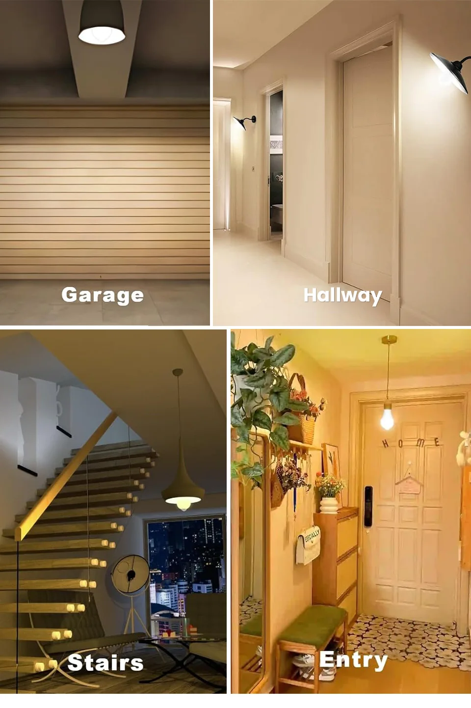 4PCS 20W 18W 15W 12W 9W 6WLampada LED E27 Radar Motion Sensor Light Bulb 189-265V Infrared Detection Smart Lamp Working in Night
