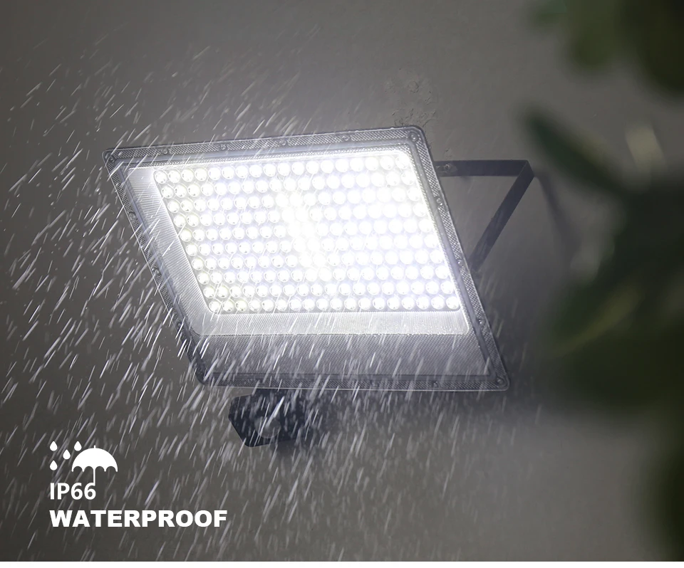 Outdoor LED Flood Light 500W 300W 200W 220V Motion Sensor Waterproof Spotlight Garden Lighting Landscape Floodlight Street Lamp