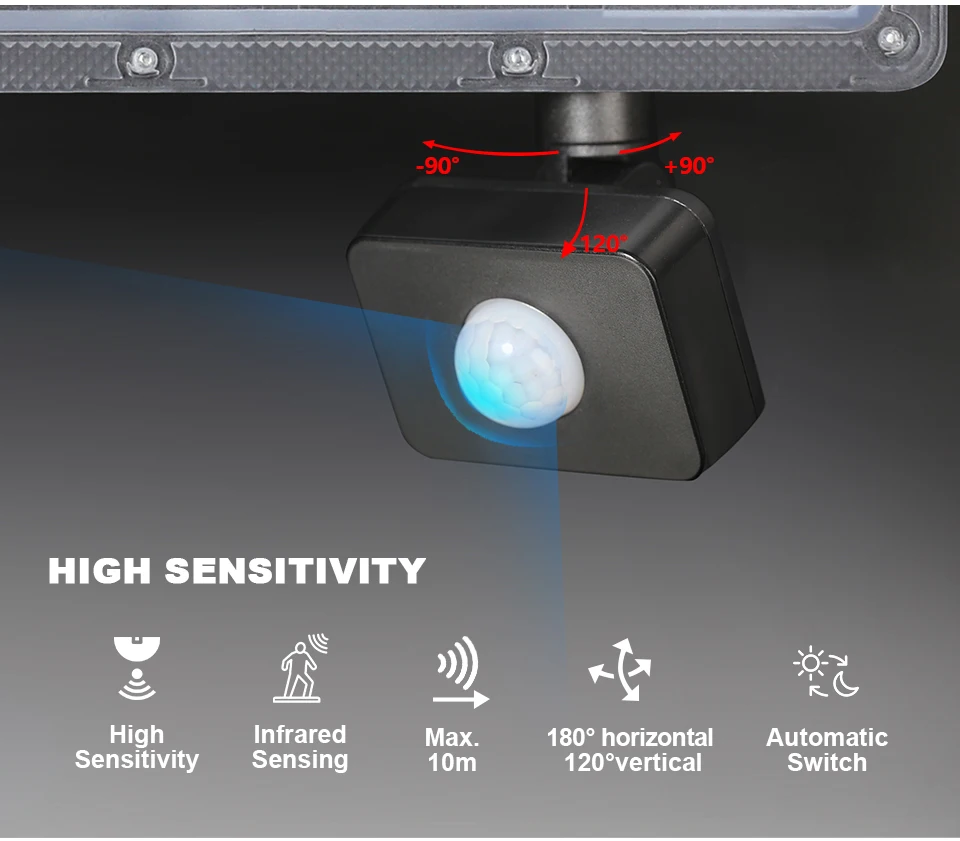 Outdoor LED Flood Light 500W 300W 200W 220V Motion Sensor Waterproof Spotlight Garden Lighting Landscape Floodlight Street Lamp