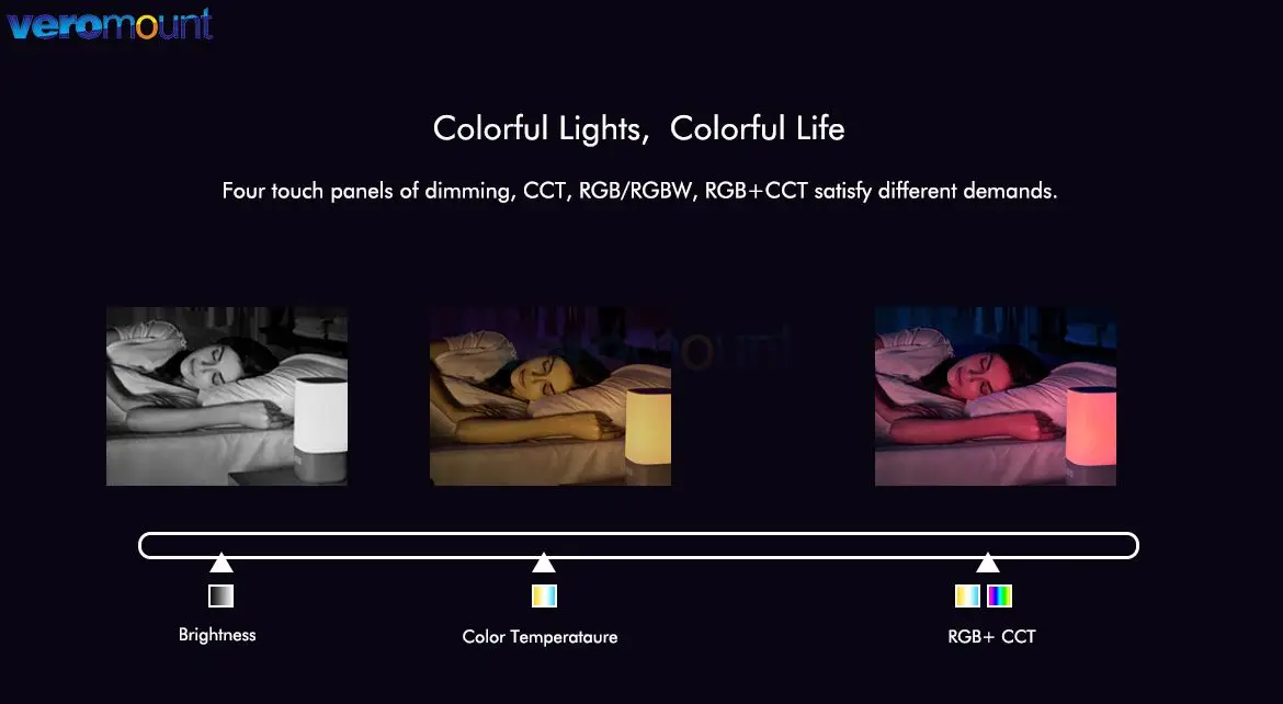 Skydance PK2(G) PF2(G) T12-K T12 T12-1 T22 TW2 TW2-4 RK2 1 4Zone 2.4G Wireless RF Color Temperature Wall Mount Remote for CCT