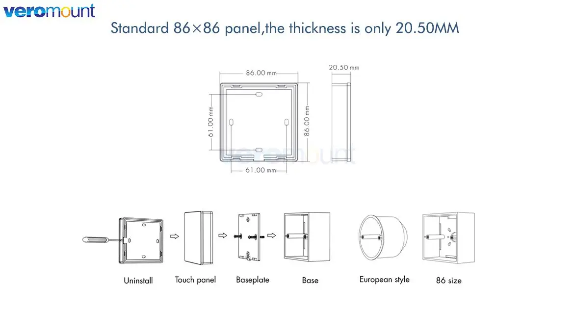 Skydance PK2(G) PF2(G) T12-K T12 T12-1 T22 TW2 TW2-4 RK2 1 4Zone 2.4G Wireless RF Color Temperature Wall Mount Remote for CCT