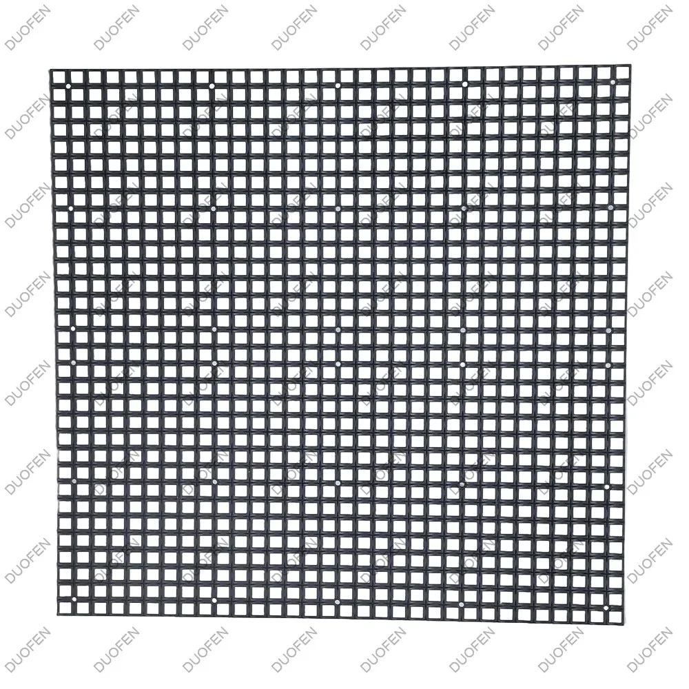 P3.91-1921-30Holes series Masks, Model A/B/C/D,125X125mm,Black Plastic, for LED display repair