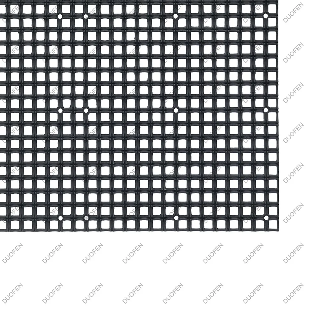P3.91-1921-30Holes series Masks, Model A/B/C/D,125X125mm,Black Plastic, for LED display repair