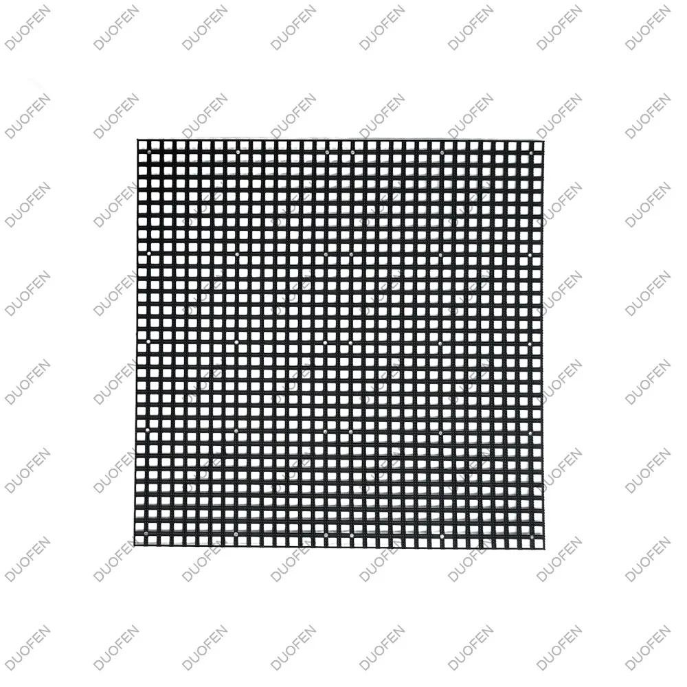P3.91-1921-30Holes series Masks, Model A/B/C/D,125X125mm,Black Plastic, for LED display repair