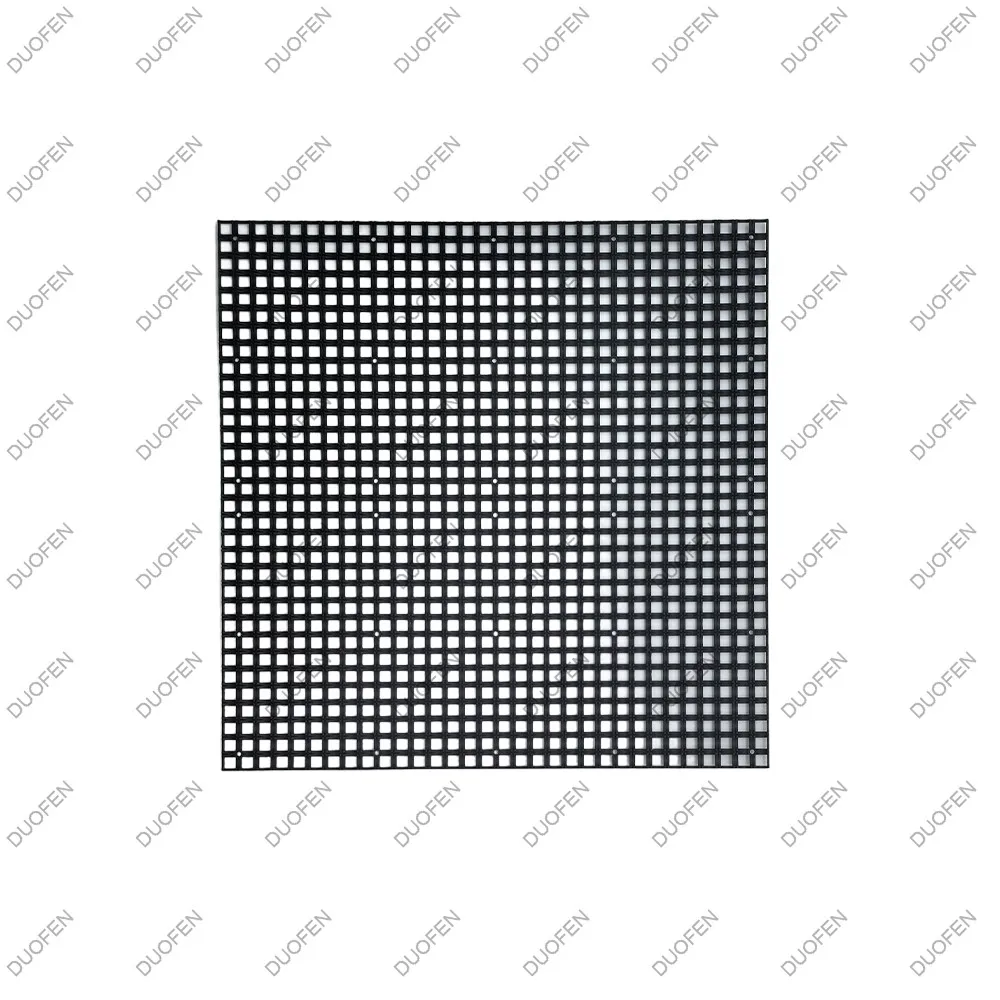P3.91-1921-30Holes series Masks, Model A/B/C/D,125X125mm,Black Plastic, for LED display repair