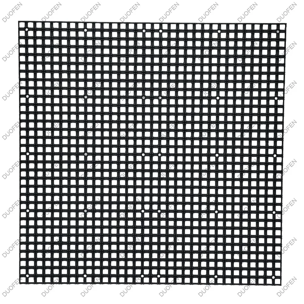 P3.91-1921-30Holes series Masks, Model A/B/C/D,125X125mm,Black Plastic, for LED display repair