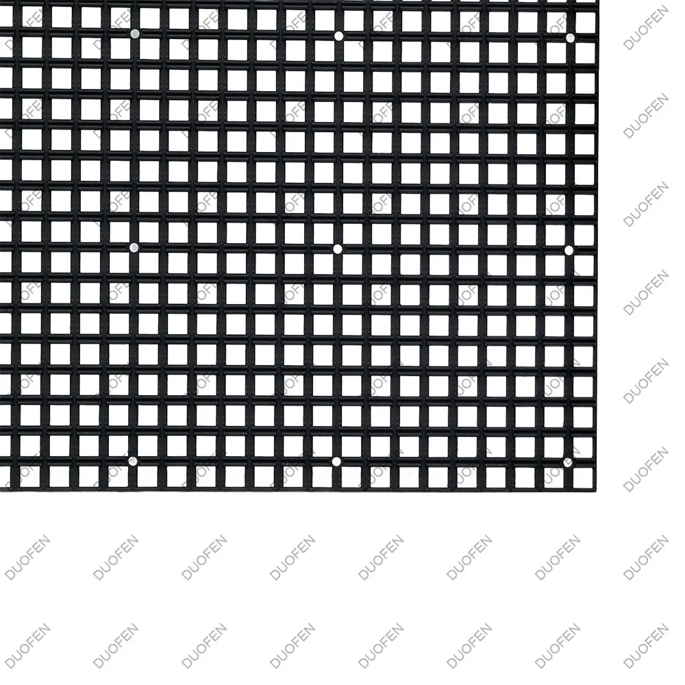P3.91-1921-30Holes series Masks, Model A/B/C/D,125X125mm,Black Plastic, for LED display repair