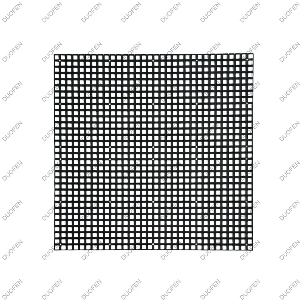 P3.91-1921-30Holes series Masks, Model A/B/C/D,125X125mm,Black Plastic, for LED display repair