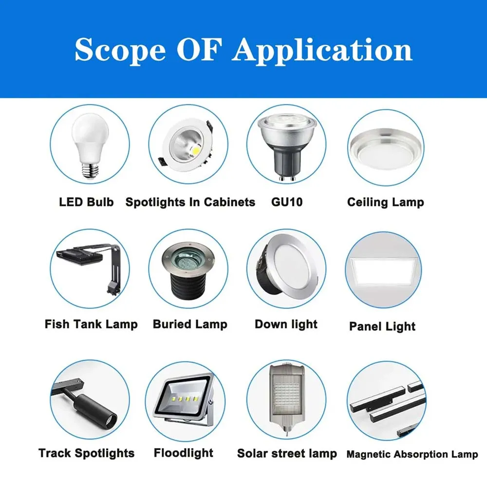 40W 48W 50W 60W LED Driver DC54-87V 600mA DC36-65V 900mA 24-42V 1200mA 1500mA 1800mA Power Supply External Lighting Transformer
