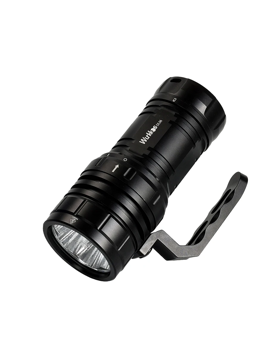 Wurkkos DL06 Diving Torch 15000LM High Power Rechargeable LED Flashlight 3*21700 6*XHP50.2 Power Bank IPX8 Underwater Work Light