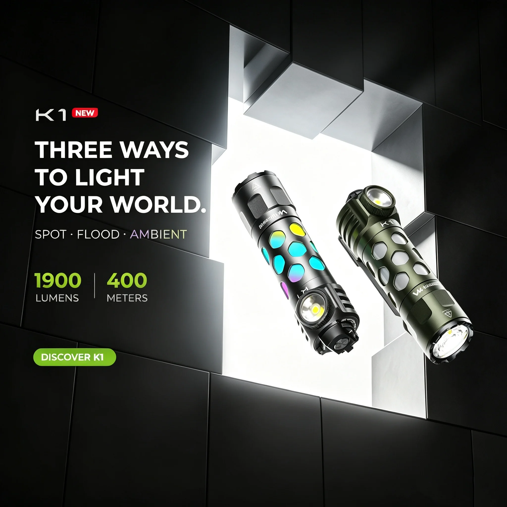 Wurkkos DL06 Diving Torch 15000LM High Power Rechargeable LED Flashlight 3*21700 6*XHP50.2 Power Bank IPX8 Underwater Work Light