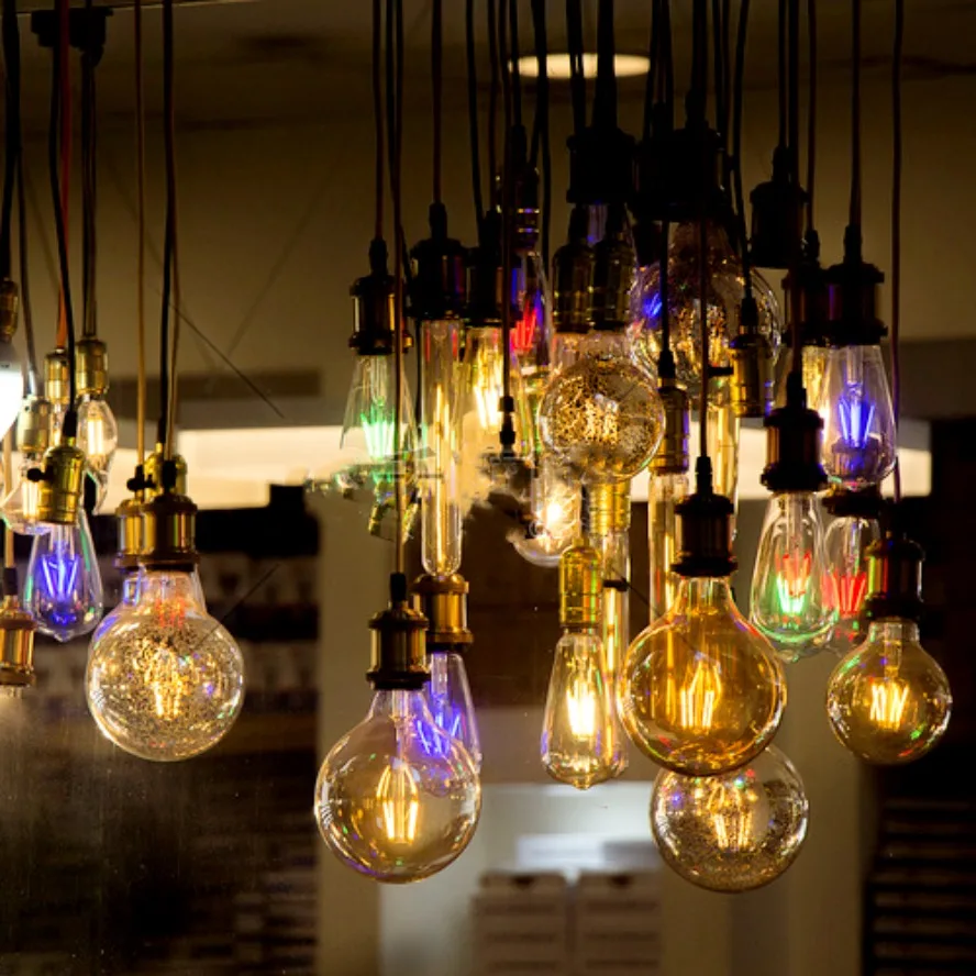 New LED Same End Filament Flexible Ultra Slim 3V Spiral Bulb Filament Retro Edison Bulb Lamp Parts Lighting Strip Decoration