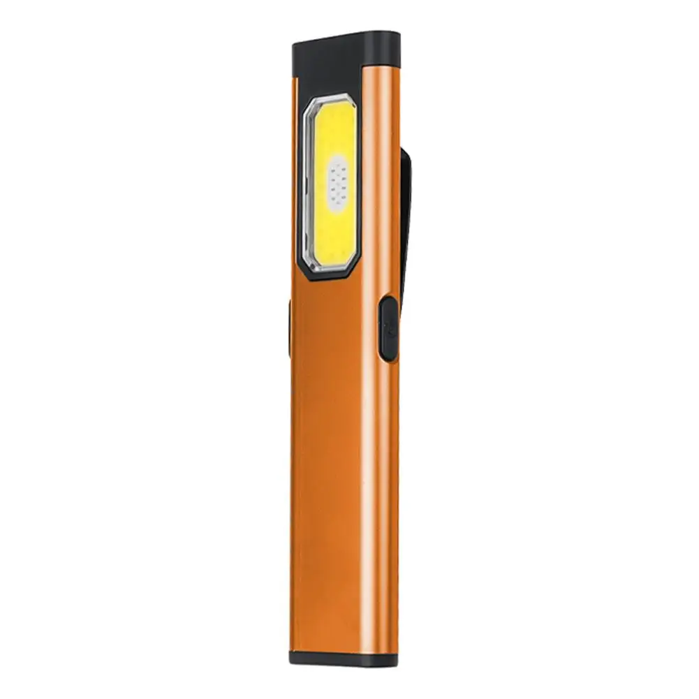 LED Keychain Flashlight Rechargeable 550LM Portable Mini Torch Pocket Lantern Flood Work Light With Magnet For Emergency