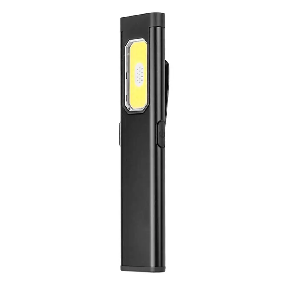 LED Keychain Flashlight Rechargeable 550LM Portable Mini Torch Pocket Lantern Flood Work Light With Magnet For Emergency