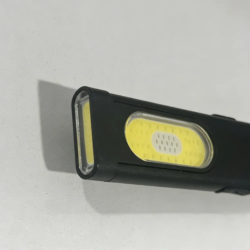 LED Keychain Flashlight Rechargeable 550LM Portable Mini Torch Pocket Lantern Flood Work Light With Magnet For Emergency