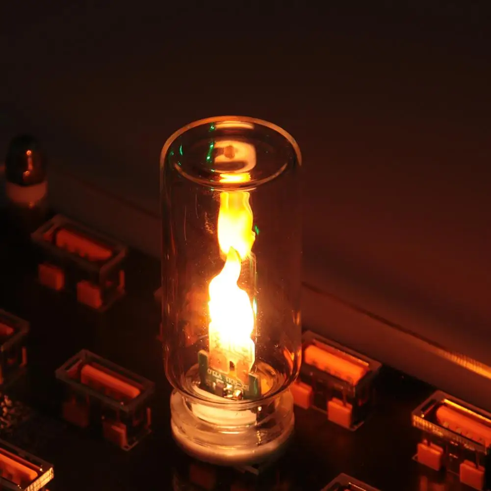 Retro USB LED Filament Night Light Yellow Warm Bulb Lighting Flame Ambient Light for Home Decor Emergency Lighting