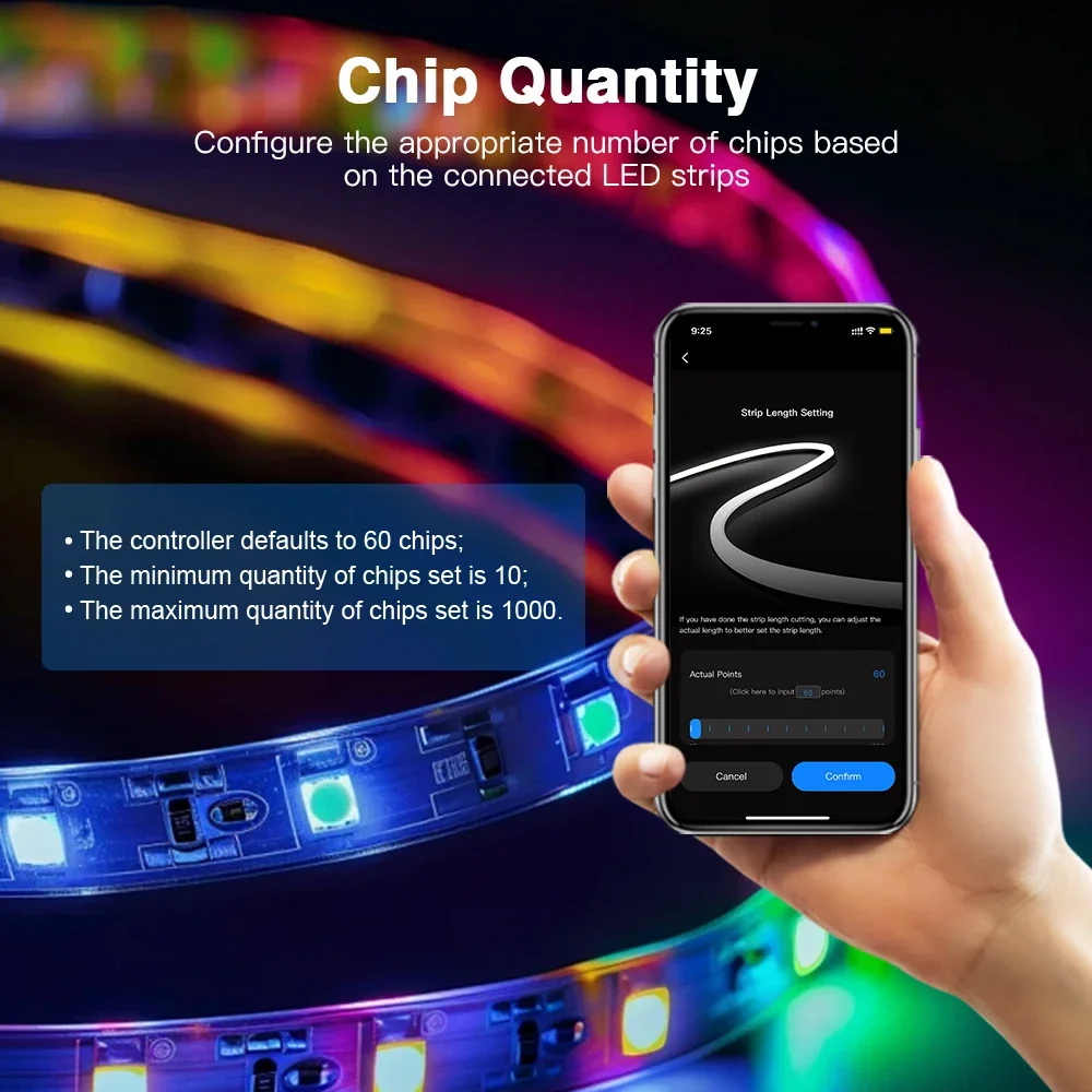 GLEDOPTO Tuya Smart Wifi SPI LED Controller for WS2811 TM1814B TM1934A SK6812 WS2801 WS2805 UCS2904B Digital Pixel Strip Light