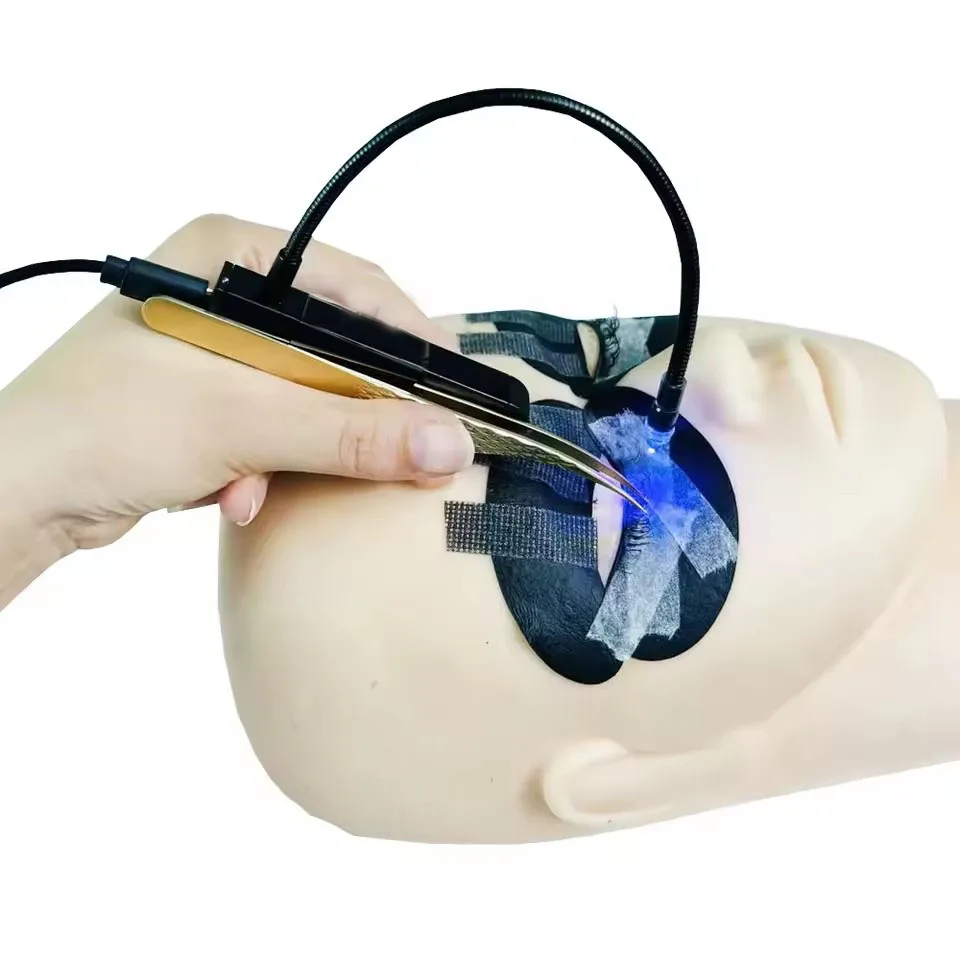 Suitable for all tweezers eyelash grafting lamp eyelash grafting beauty manicure UV glue quick curing lamp 1/2 bottle glue 