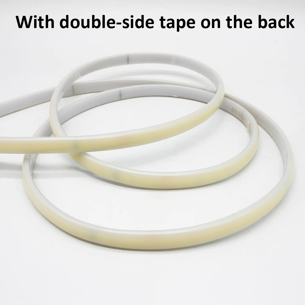 AC220V COB LED Strip Light IP67 Waterproof Flexible Ribbon 2Pin Wire/EU Plug Tape Lamp 3000K/4000K/6000K Outdoor Linear Lighting