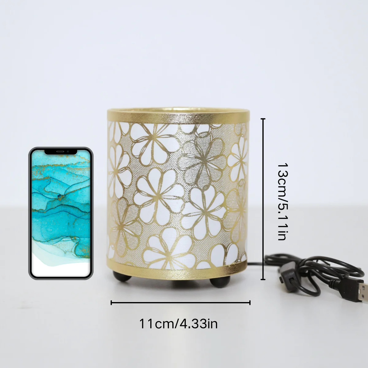 USB Button Switch, Soft Warm Light, mini desktop Decorative Night Light, Bedroom Night Lighting