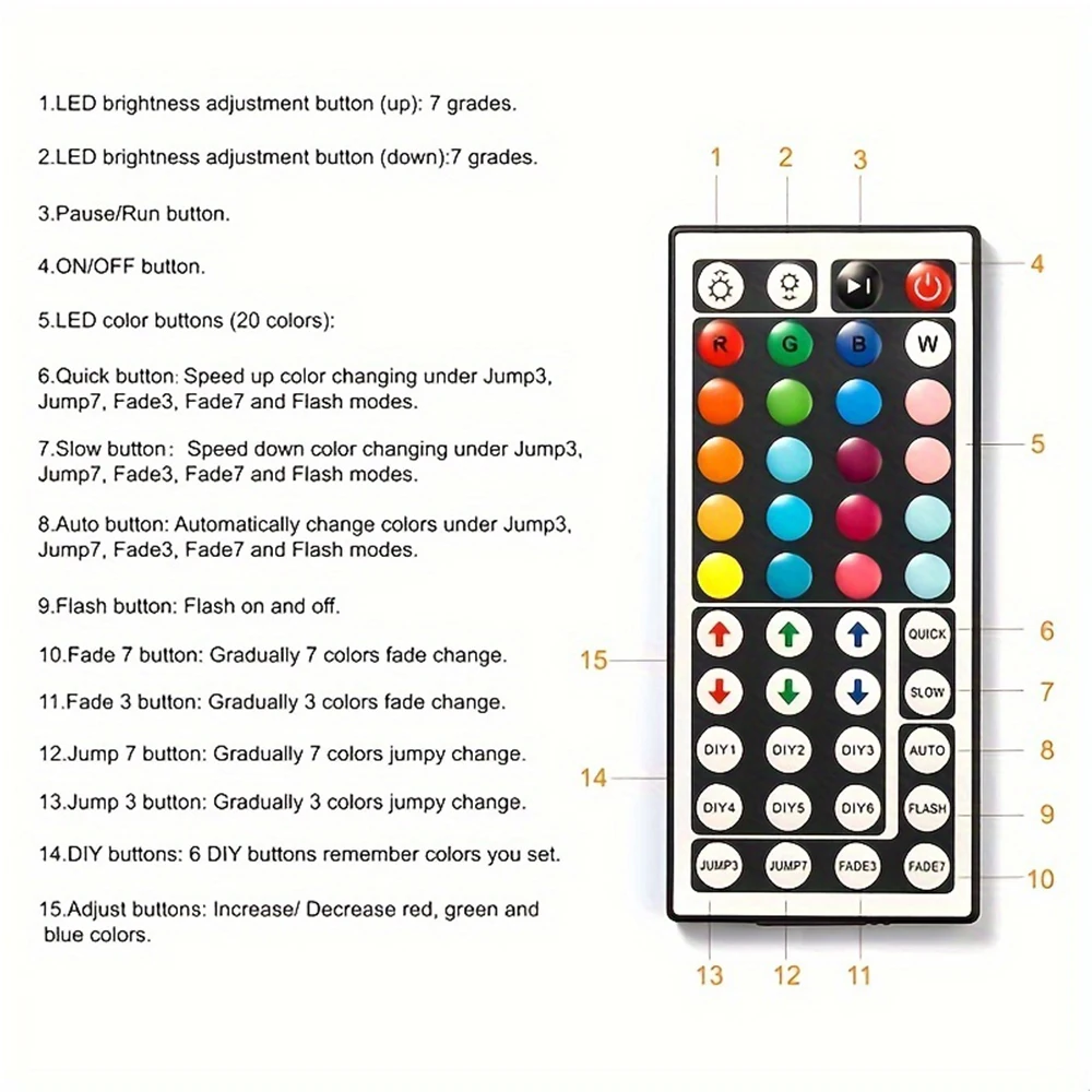 18 LED Strip Lights 5050 RGB USB Color Changing Flexible Lamp Tape with APP Control for Room Decoration TV Backlight