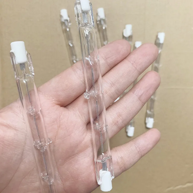 5/10/20/50PCS R7S J118mm 100W 200W 300W 400W Halogen Lamp Double Ended Linear Light Bulb AC220-240V Household R7s Halogen Bulbs