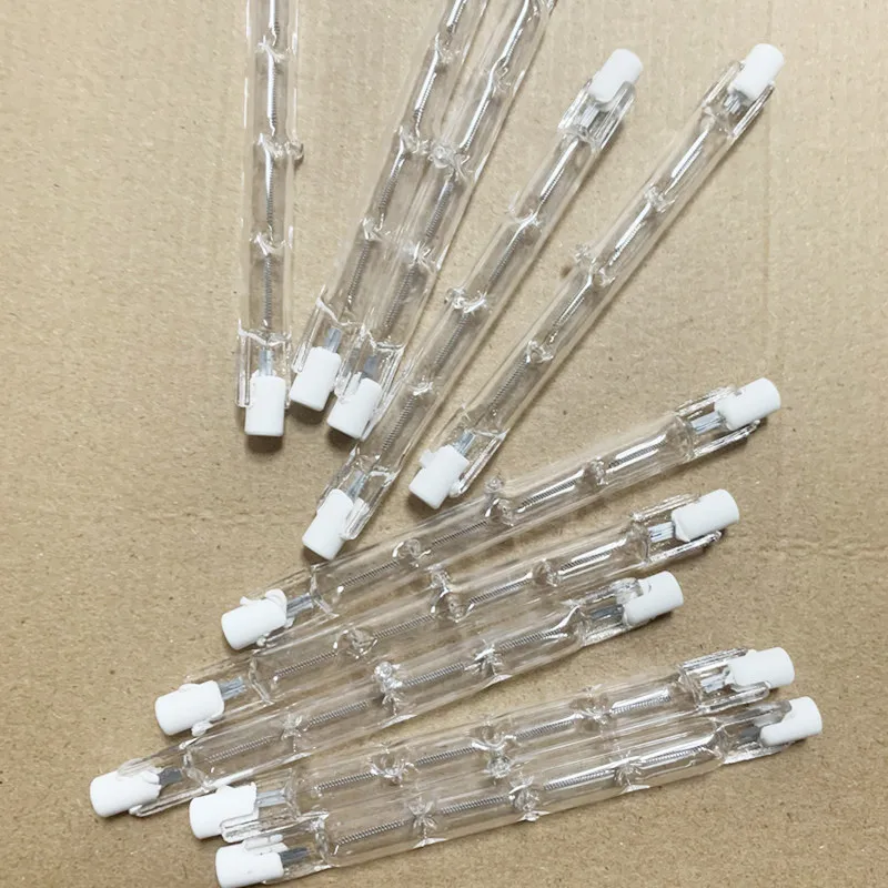 5/10/20/50PCS R7S J118mm 100W 200W 300W 400W Halogen Lamp Double Ended Linear Light Bulb AC220-240V Household R7s Halogen Bulbs