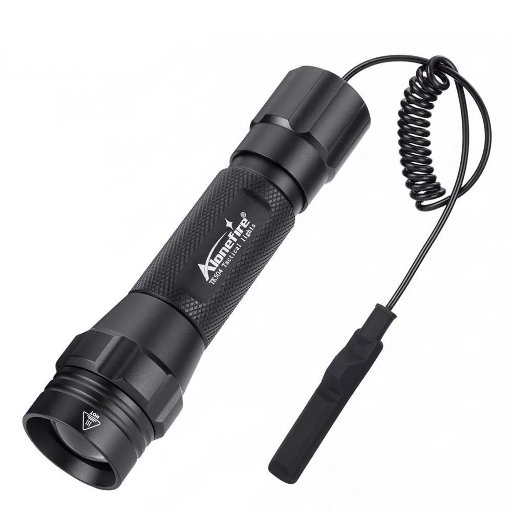 Alonefire High Power Zooming LED Flashlight Powerful Tactical Light Outdoor Hunting Camping Fishing Hiking Travel Mounts Torch