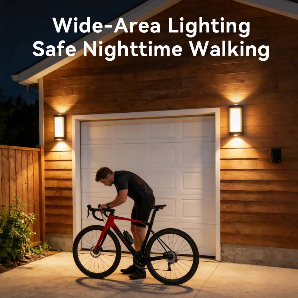 Outdoor Wall Light Home Waterproof Wall Lamp AC85-265V Porch Lights Outdoor Wall Lighting For Garden Backyard Doorway Decoration