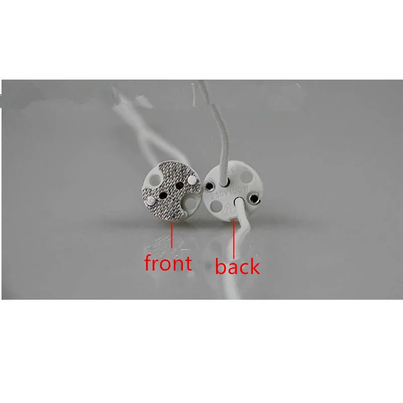 5-200pcs/lot MR16 MR11 GU5.3 G5.3 G4 G9 lamp base connector cable lamp Socket base lamp fitting fix holder 15cm Silicon cable