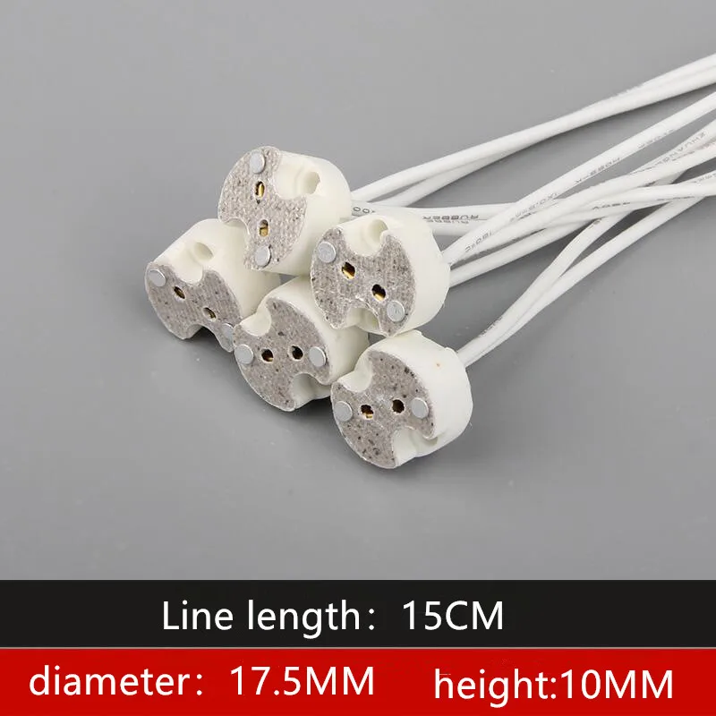 5-200pcs/lot MR16 MR11 GU5.3 G5.3 G4 G9 lamp base connector cable lamp Socket base lamp fitting fix holder 15cm Silicon cable
