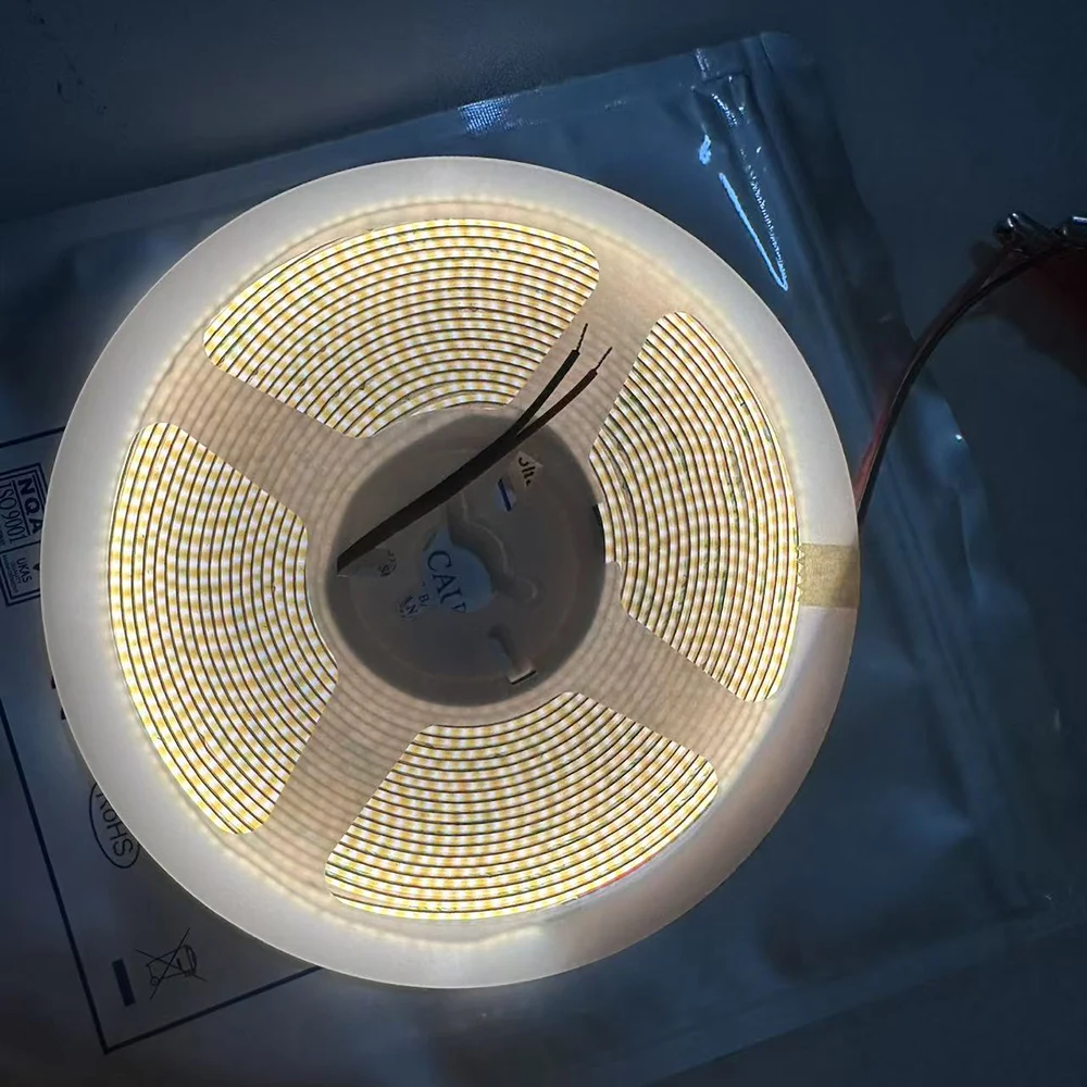 Super Thin 3MM COB LED Strip Light for Home Room Decor 400LEDs/m Flexible Tape Light Warm Cold White Ra90