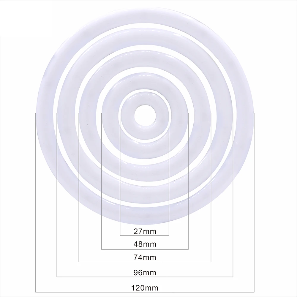 WS2812 COB LED Ring Light 5V/12V Individually Addressable Smart RGB Angel Eyes 27/48/72/96/120mm for Car Headlight Device Decor