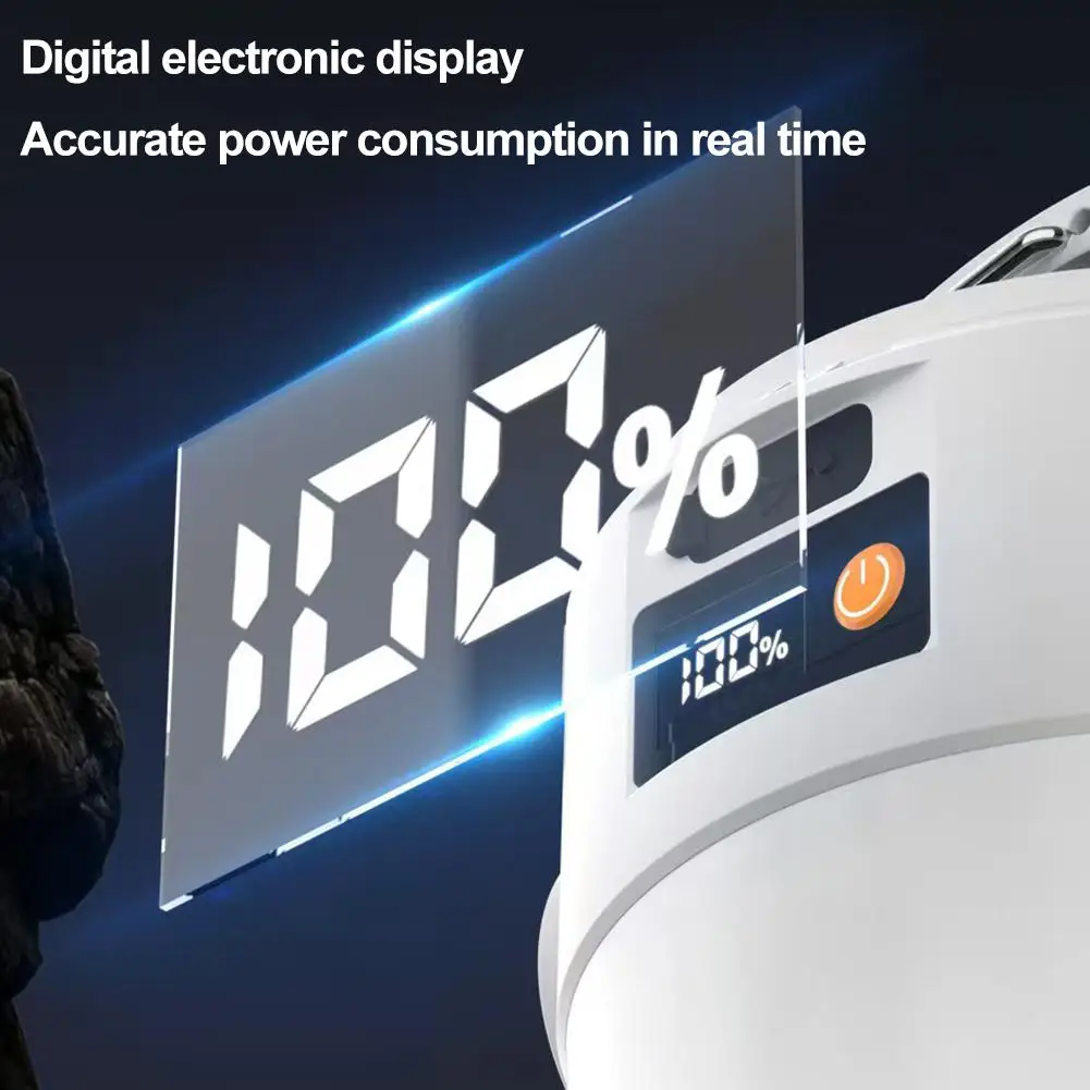 USB Rechargeable LED Emergency Light Portable Camping Lantern Super Bright Hanging Night Lamp for Outdoor BBQ Home Power Outage