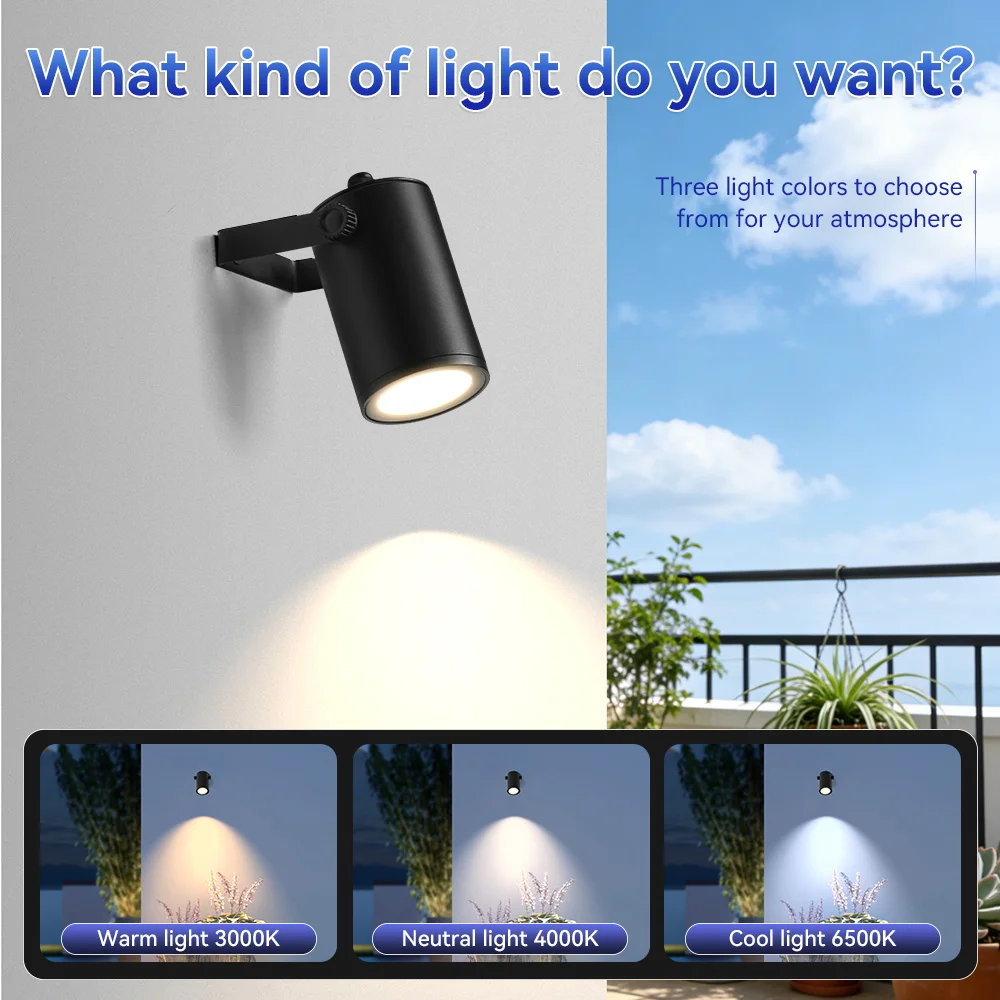 Waterproof LED Outdoor Wall Lamp IP65 Upper Lower Lighting Porch Garden Lamp Indoor Bedroom Bedside Home Decor LED Wall Light