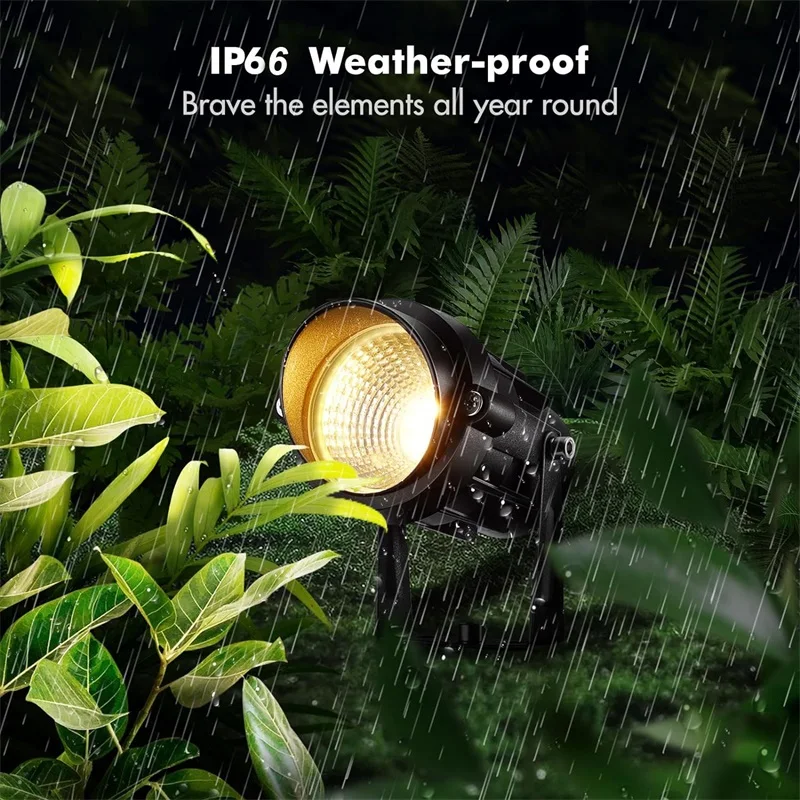 10W Outdoor LED Landscape Lights 110V 220V Warm White Green IP65 Waterproof Garden Pathway Lights Yard Lawn Spotlights