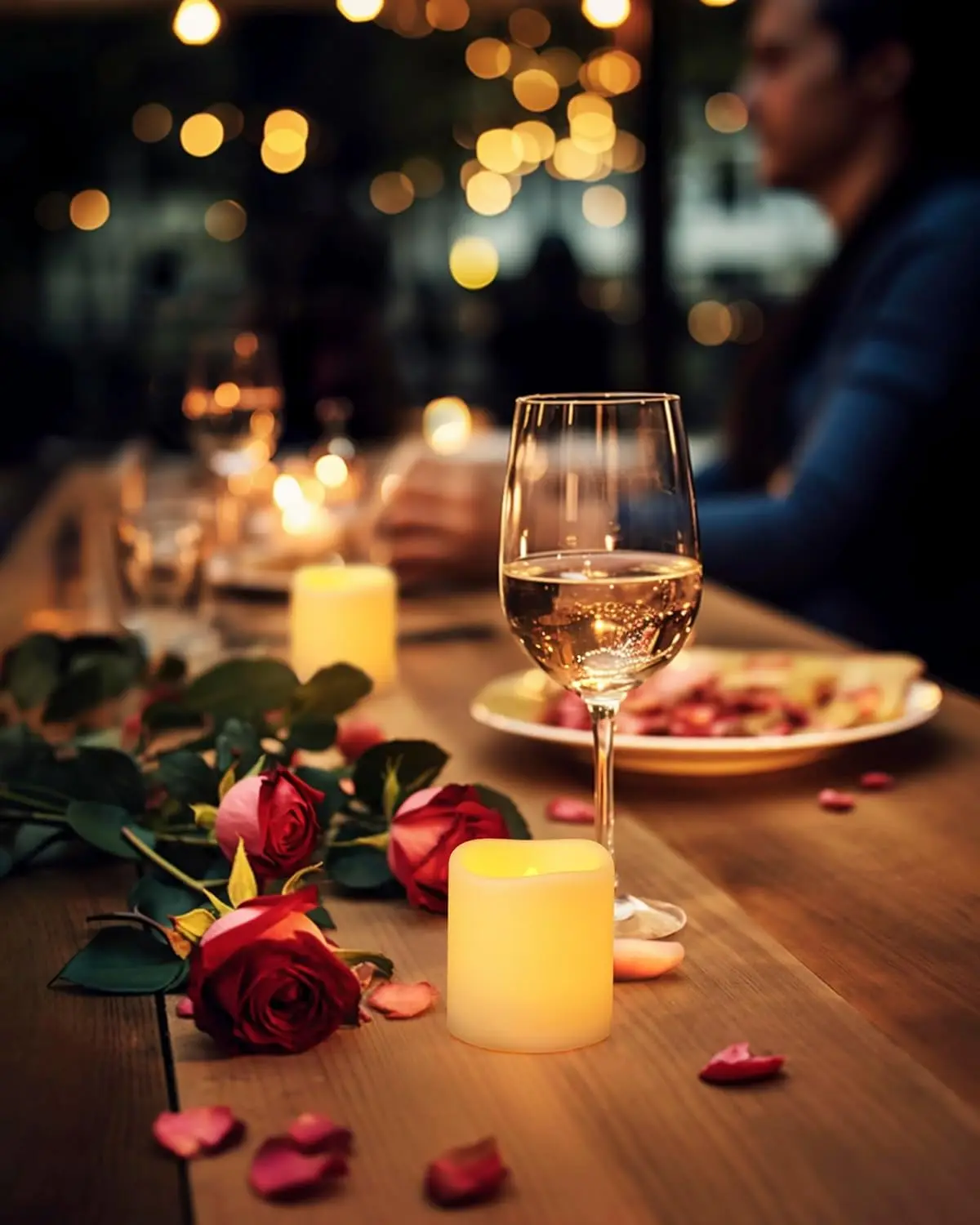 6-96Pcs Flameless LED Candle Lights Creative Wishing Led Tea Lamp Warm White Halloween Wedding Christmas Decoration Candle Light