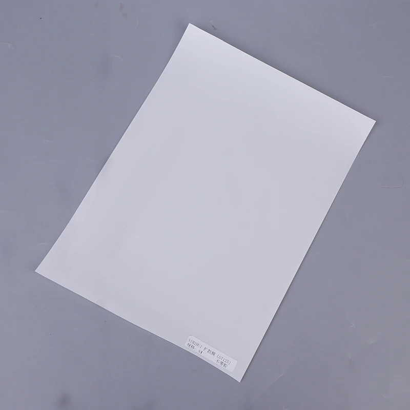 LGT125J 0.125mm LED Light Diffusion Film LCD Backlight PET Film Suitable For Conventional Backlight Lamps Light Boxes