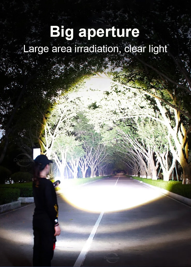 2026 NEW 500000000LM Most Powerful LED Flashlights Ultra Bright 4000M Torch Light Portable Lamp Outdoor Hunting Fishing Lantern