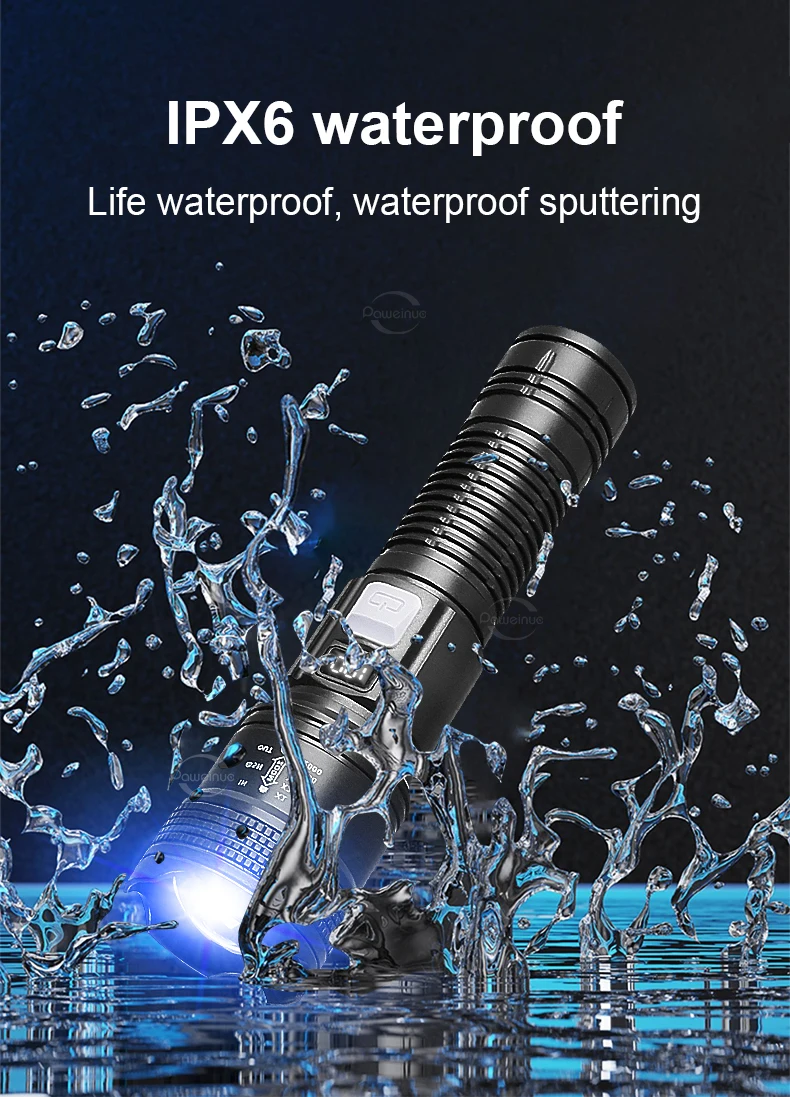 2026 NEW 500000000LM Most Powerful LED Flashlights Ultra Bright 4000M Torch Light Portable Lamp Outdoor Hunting Fishing Lantern