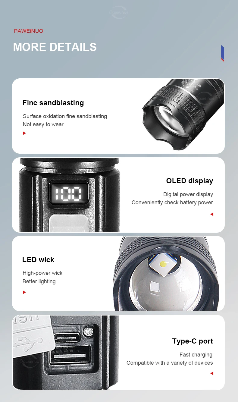 2026 NEW 500000000LM Most Powerful LED Flashlights Ultra Bright 4000M Torch Light Portable Lamp Outdoor Hunting Fishing Lantern