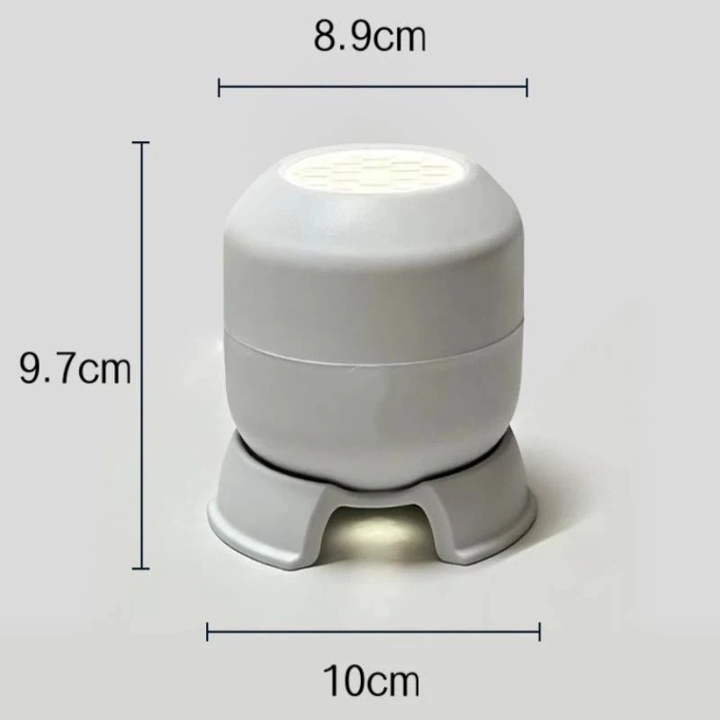 LED Ocean Projector Light, 360° Rotating Dynamic Night Light USB Ambient Light